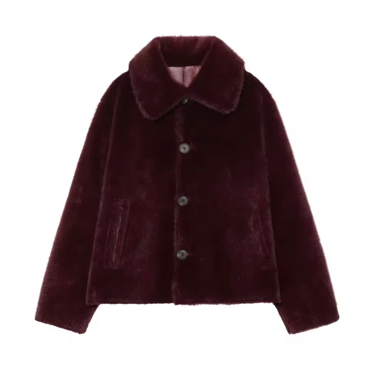 REVERSIBLE JACKET | SUEDE & BORG