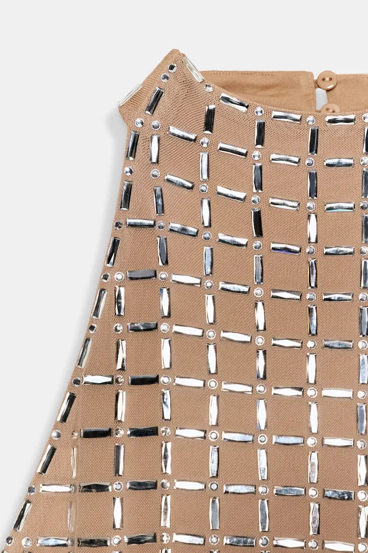 RADIANT MESH DRESS