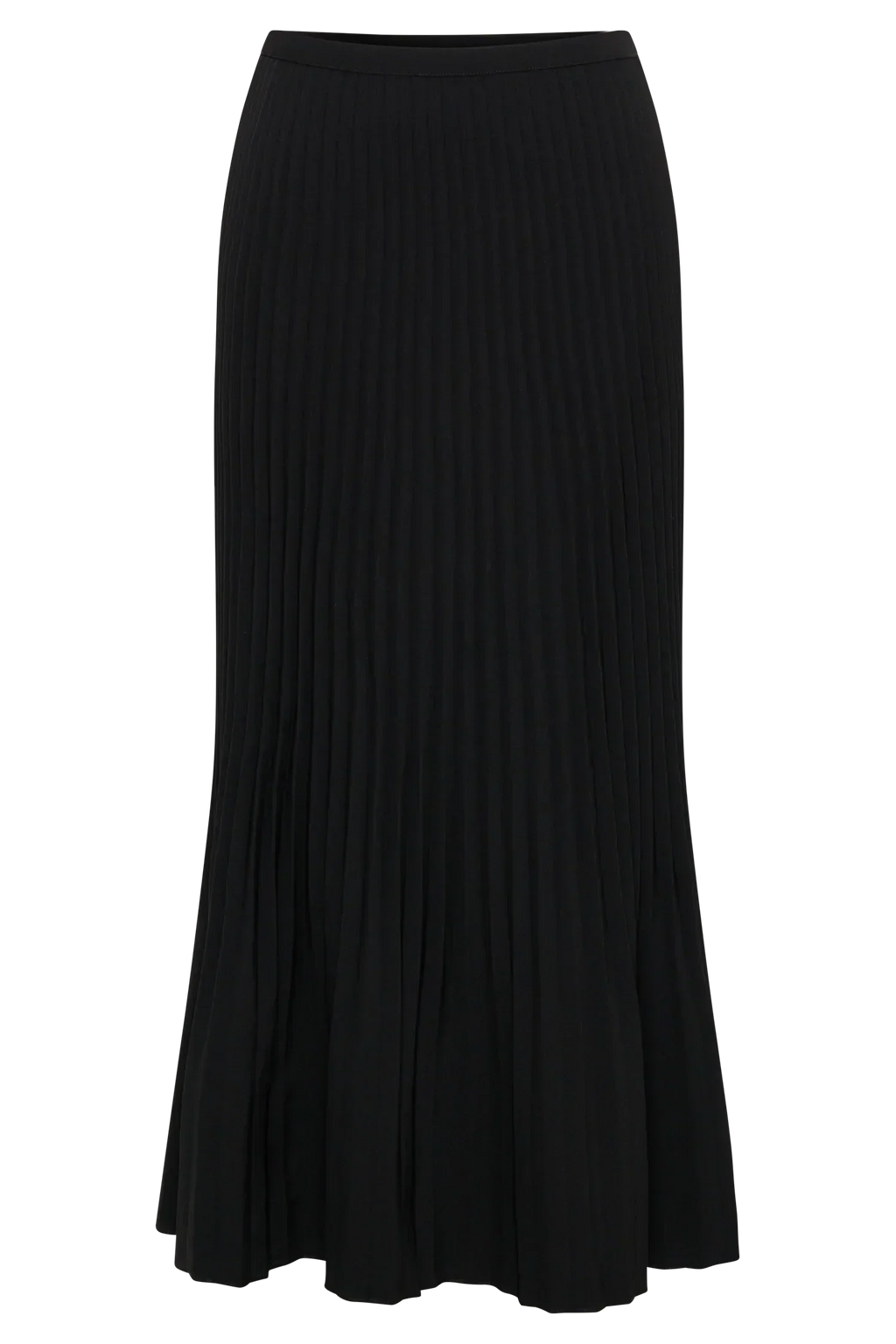 Pleated Midi Skirt