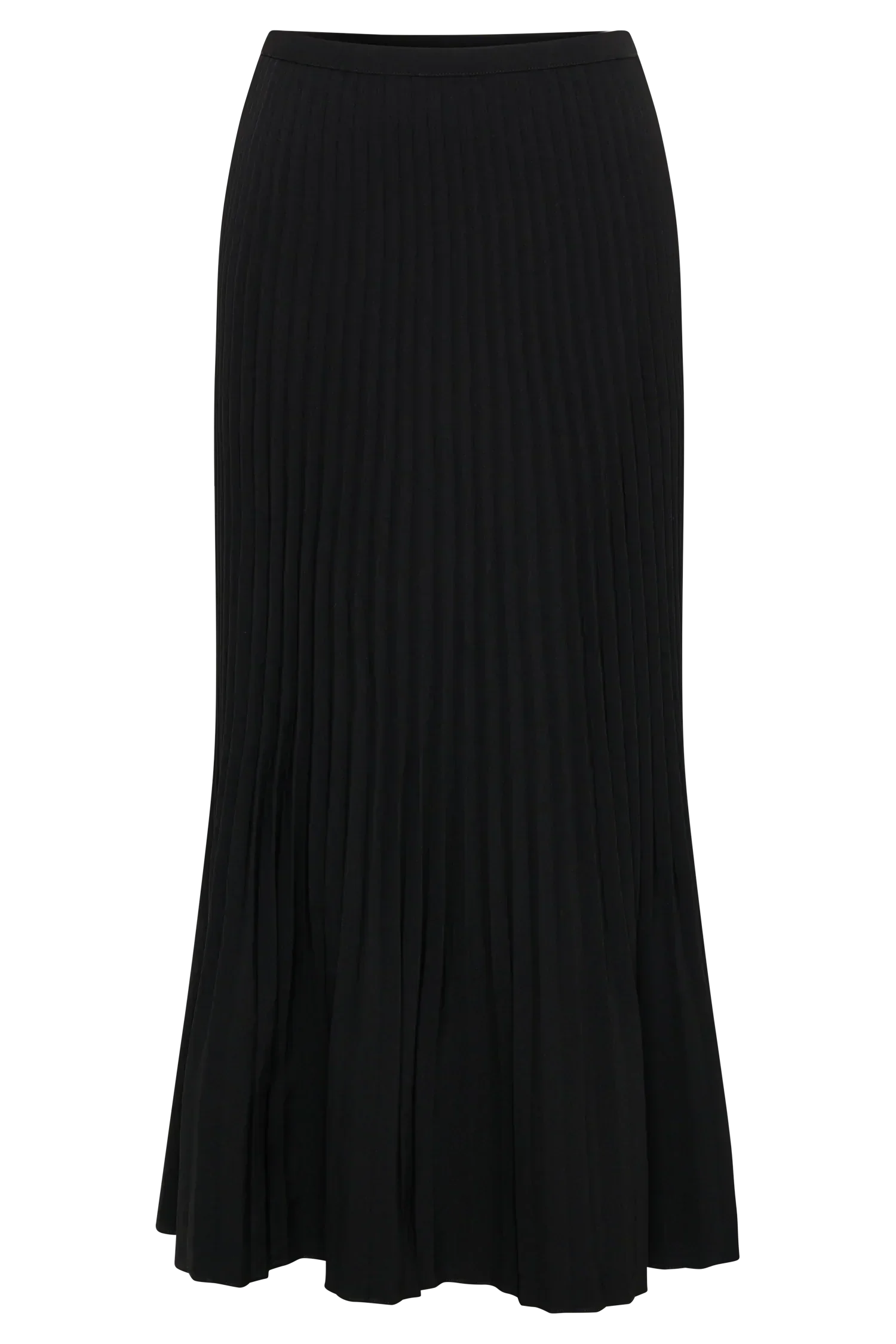 Pleated Midi Skirt