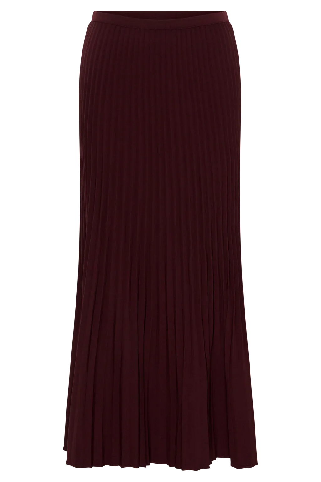 Pleated Midi Skirt