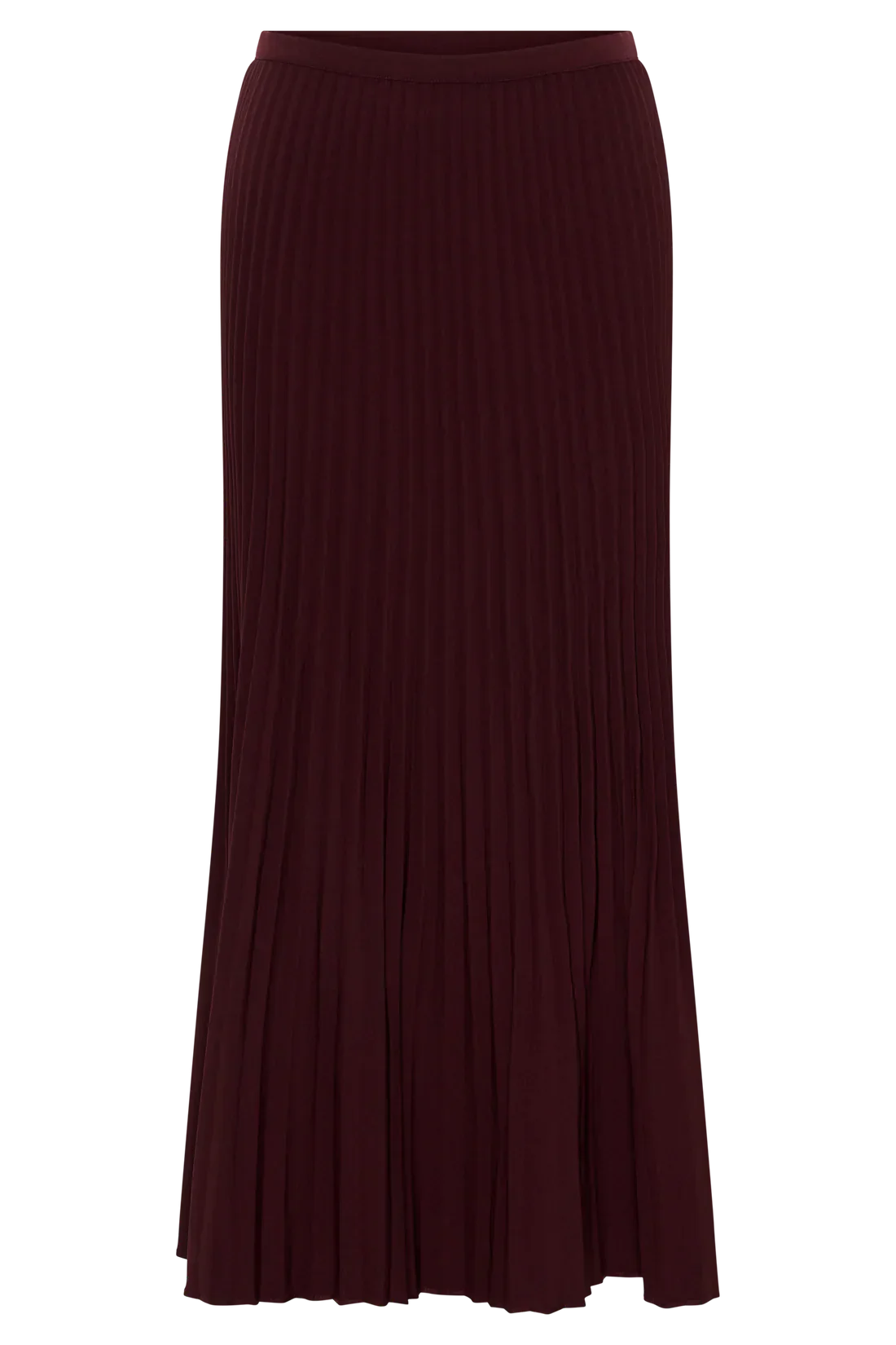 Pleated Midi Skirt