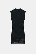 SCULPTING LACE DRESS