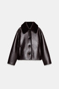REVERSIBLE JACKET | SUEDE & BORG