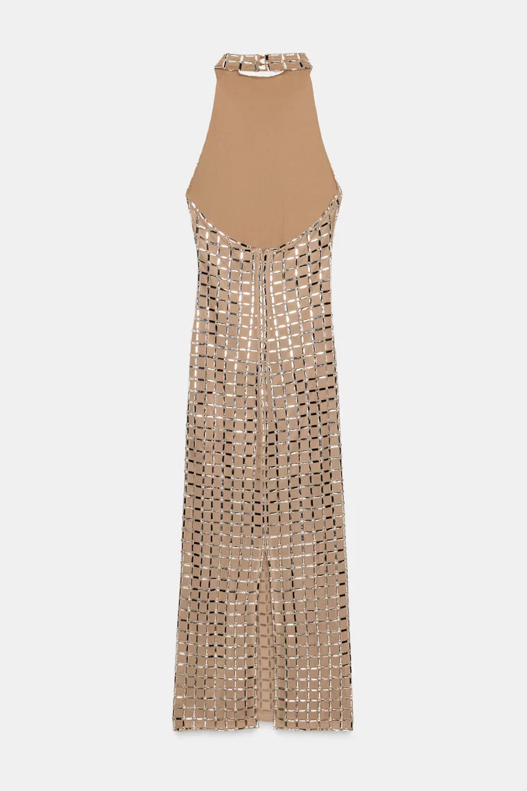 RADIANT MESH DRESS
