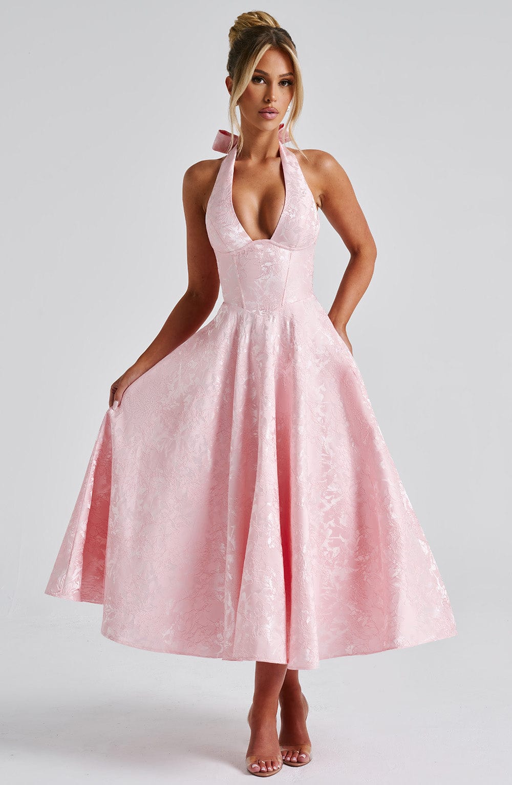 Ara | Midi Halter Dress