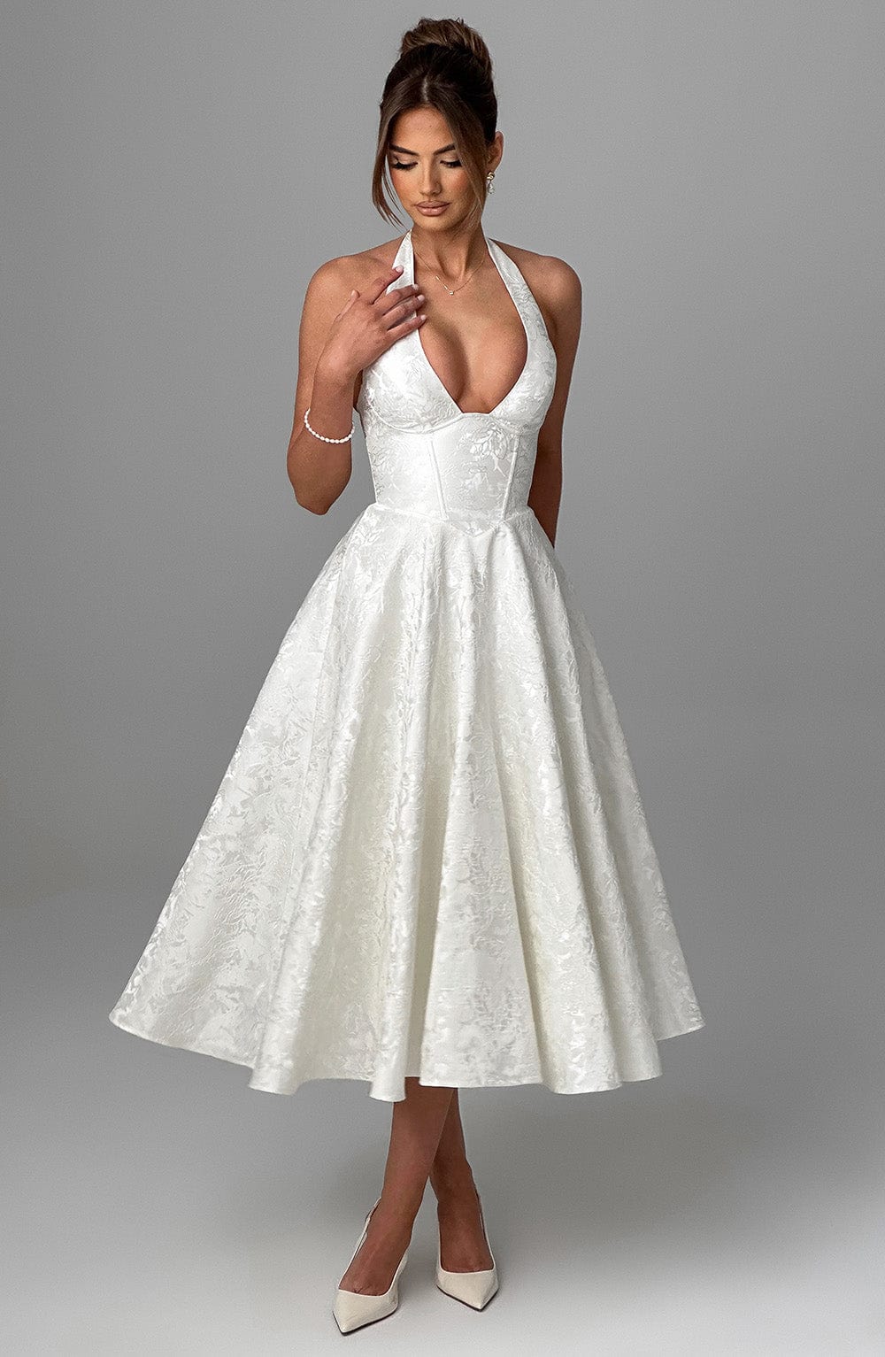 Ara | Midi Halter Dress