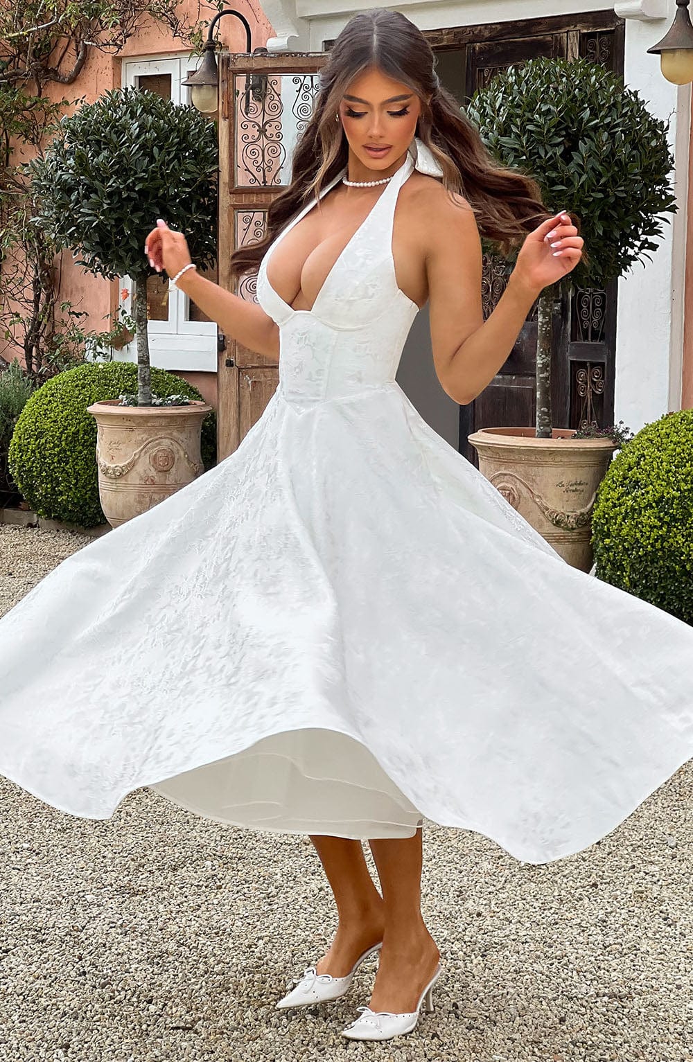 Ara | Midi Halter Dress