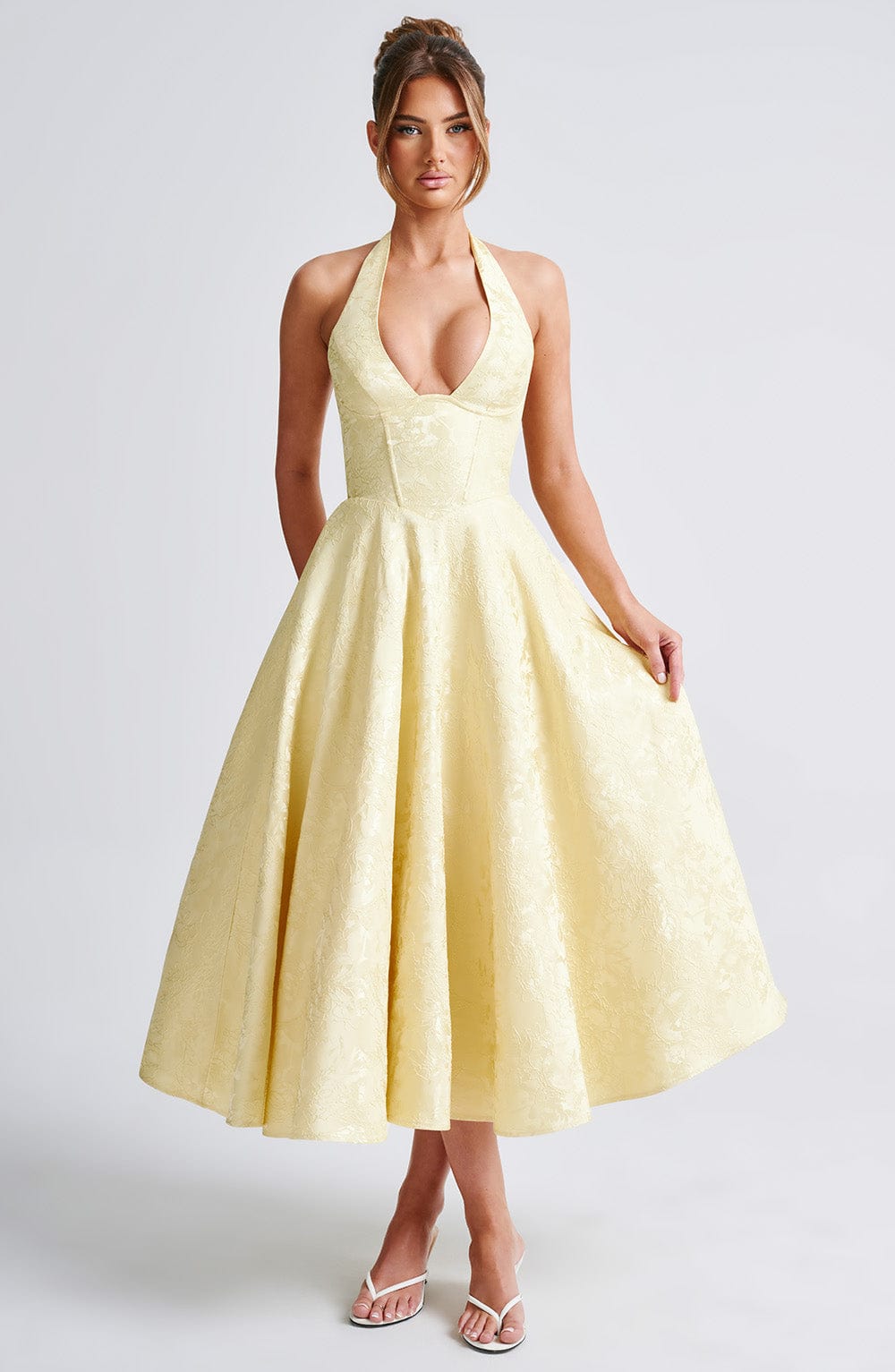 Ara | Midi Halter Dress